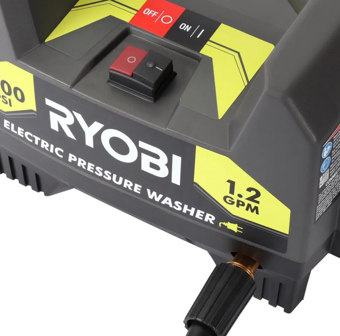 1,600 PSI 1.2 GPM Electric Pressure Washer