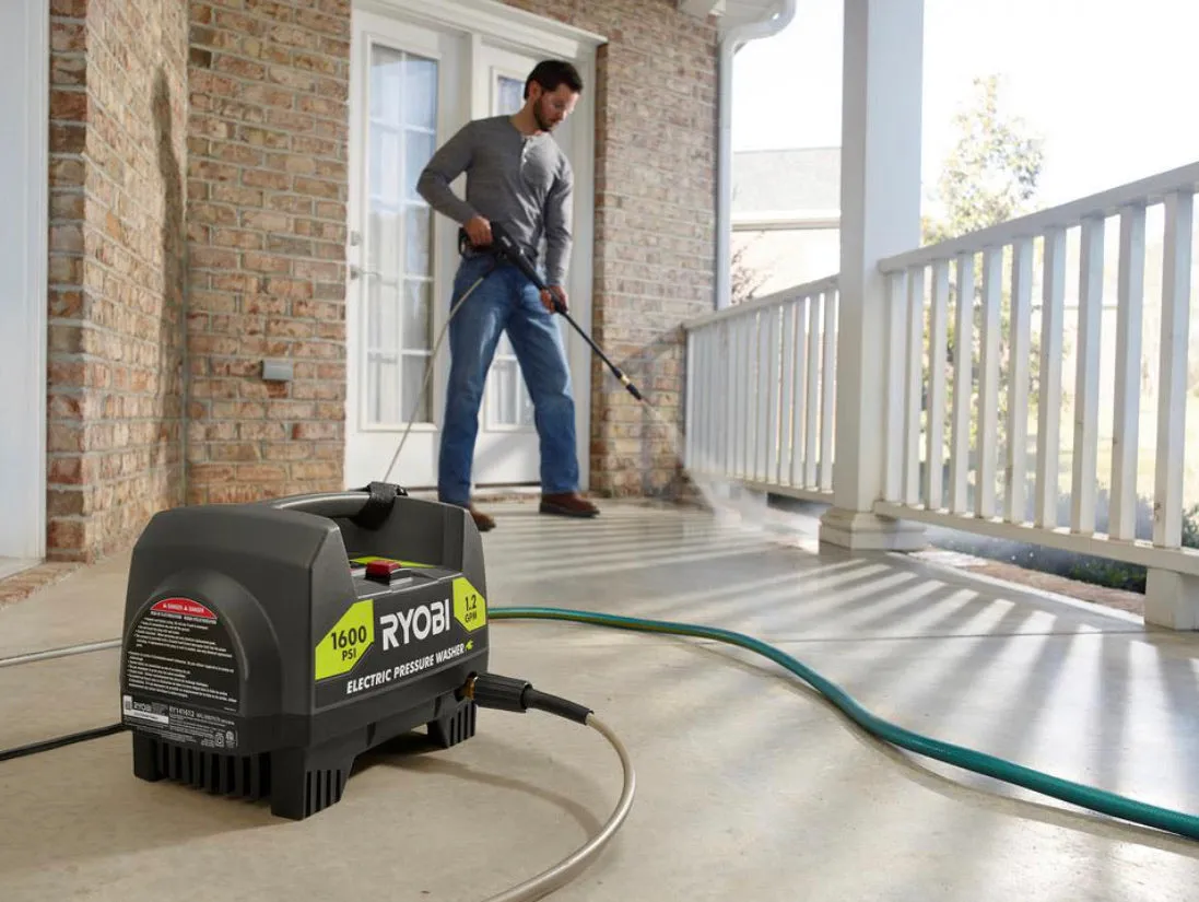 1,600 PSI 1.2 GPM Electric Pressure Washer