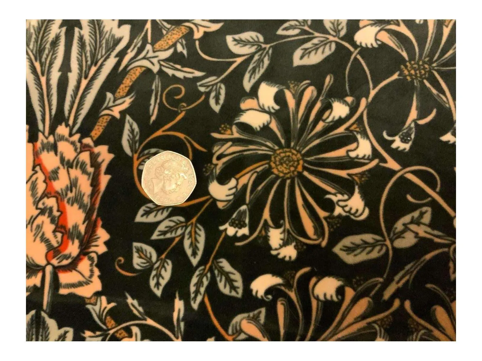 ARABIAN NIGHTS - Pattern Upholstery / Furnishing velvet - 140 cms - 330 gsm