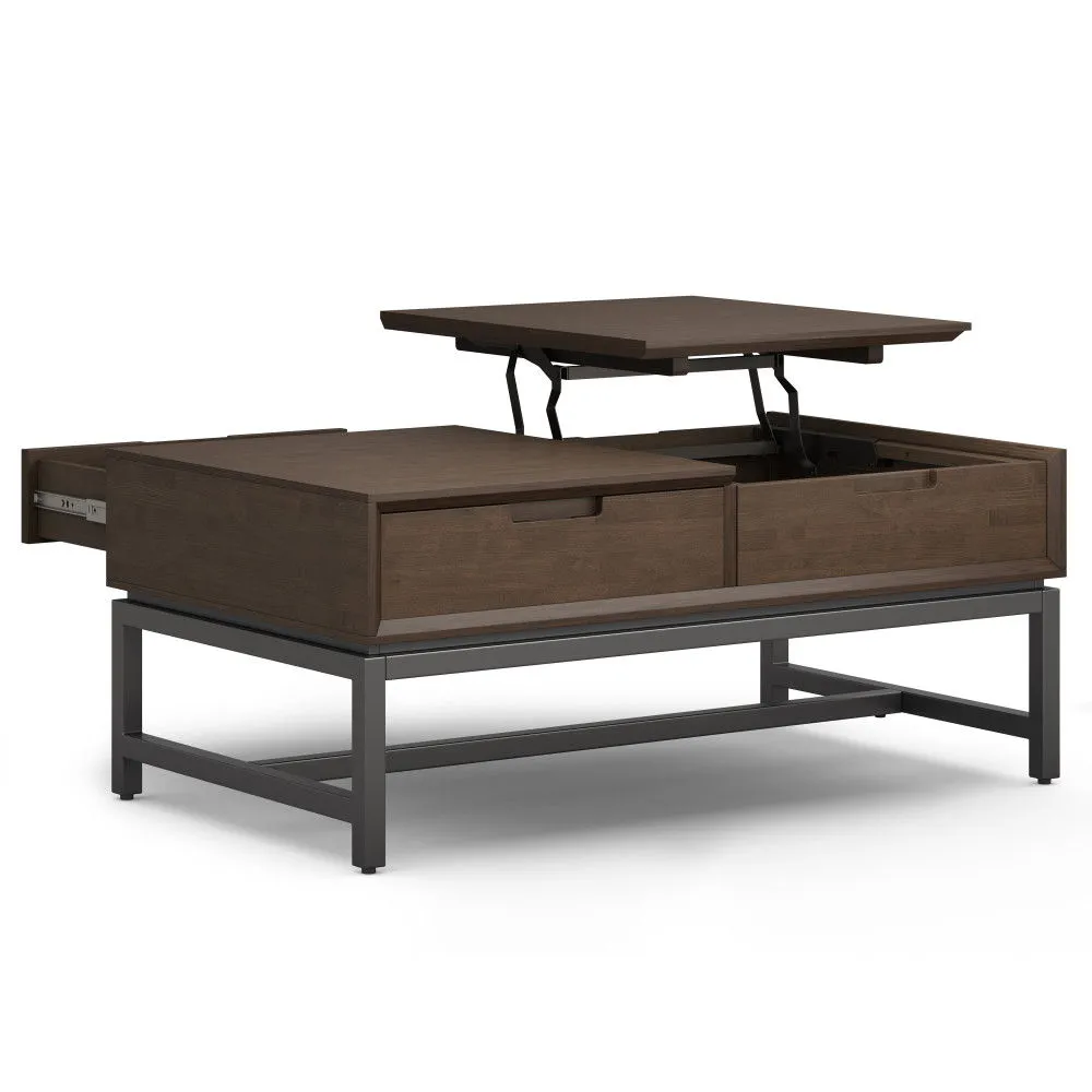 Banting - Lift Top Coffee Table - Walnut Brown by Couch.com