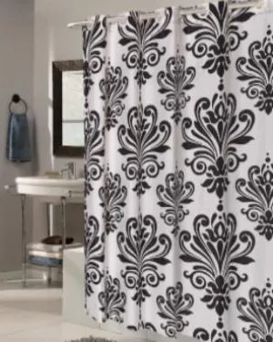 Beacon Hill Hookless Fabric Shower Curtain