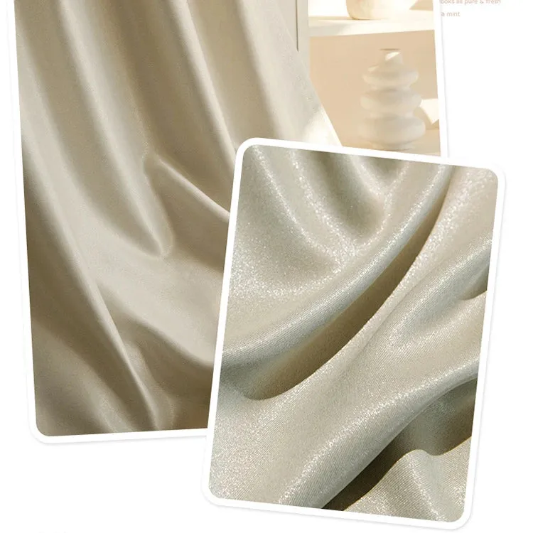 Bella Glossy Polyester Custom Blackout Curtain