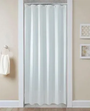 Carlton Stall Fabric Shower Curtain