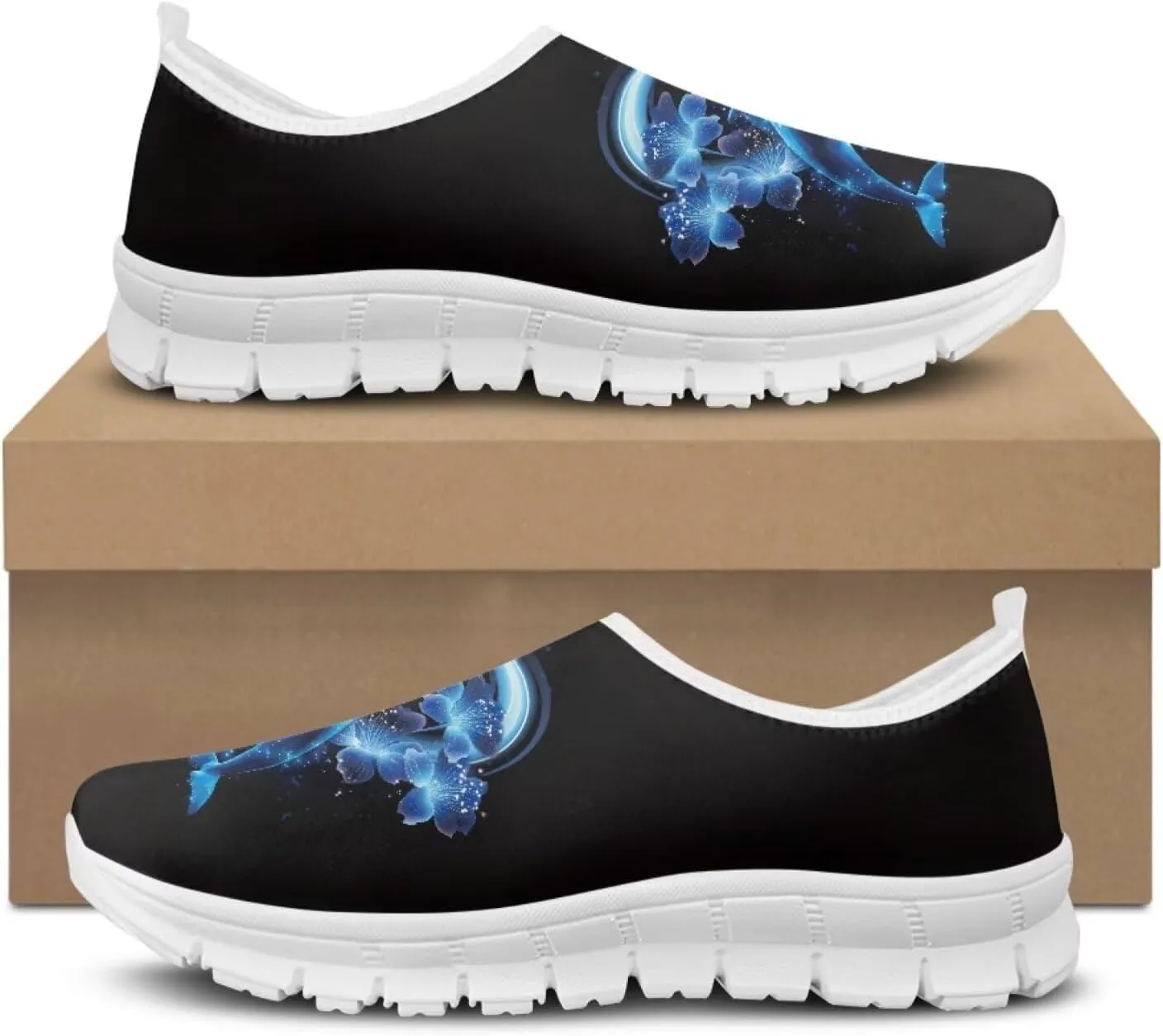 chaqlin Sneakers Loafers Non Slip Shoes Low-Top Slip Ons Women's Fashion Sneaker Mens Loafer Walking Tennis Shoes Laceless