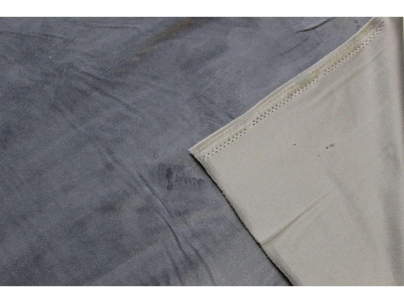 CHARCOAL GREY Velvet for Upholstery and Furnishings 140 cms - 330 gsm - by Truly Sumptuous