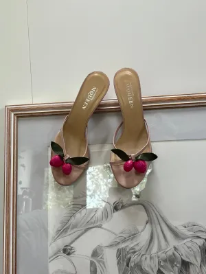 Cherry Alexander McQueen Heels