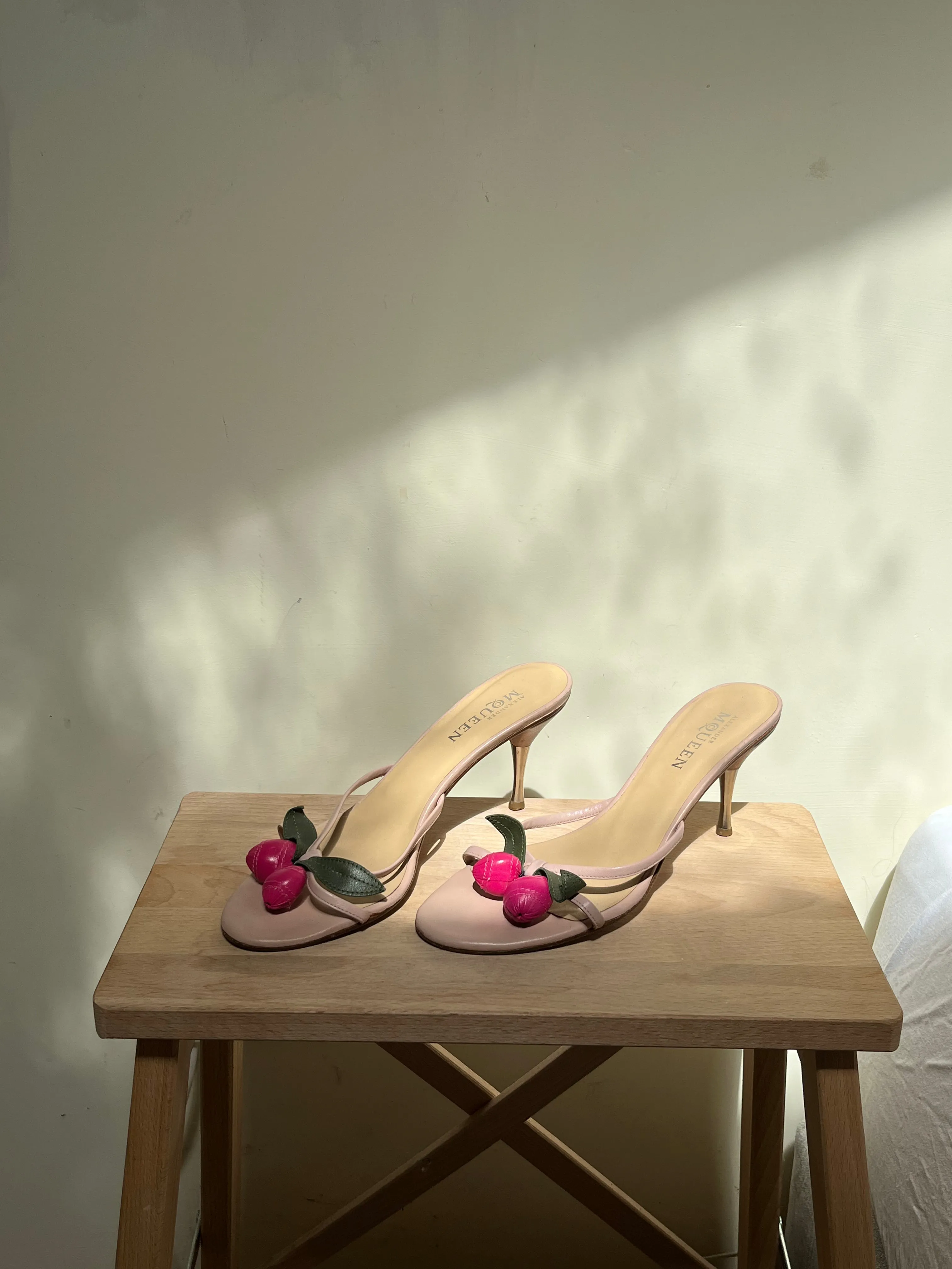 Cherry Alexander McQueen Heels