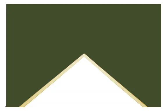 Daler Rowney Cream Core Mount Boards A1-33.5*23.5 OR 59cm*84cm (1*10sht) BOTTLE GREEN