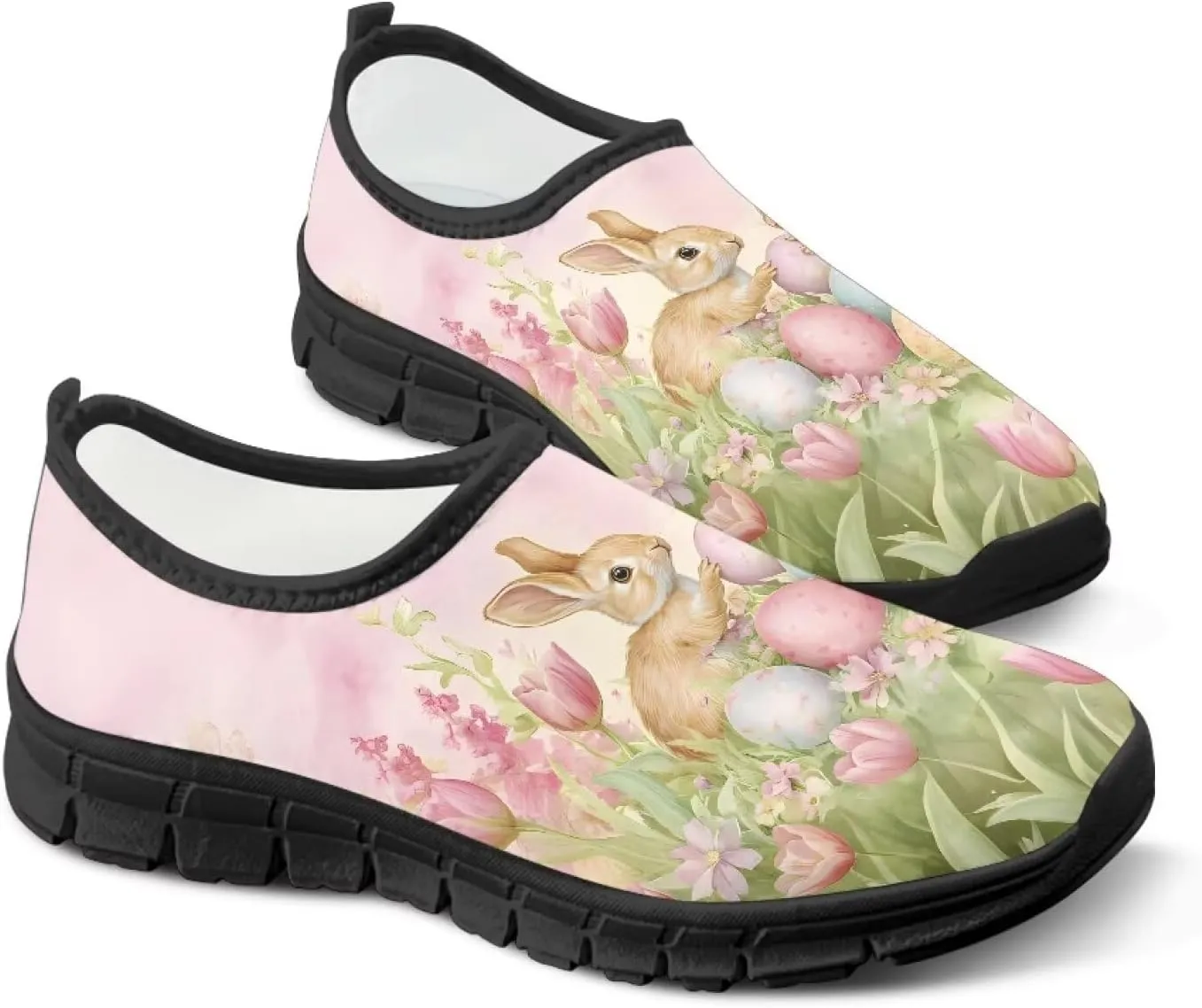 Fashion Sneakers for Women Lightweight Walking Casual Slip Ons Comfortable Art Painted Soft Athletic Travel Shoes for Ladies Festival Serise US Size 5.5-11.5