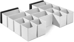Festool, Plastic Containers Set 60X60/120X71 3Xft 201124, FES201124