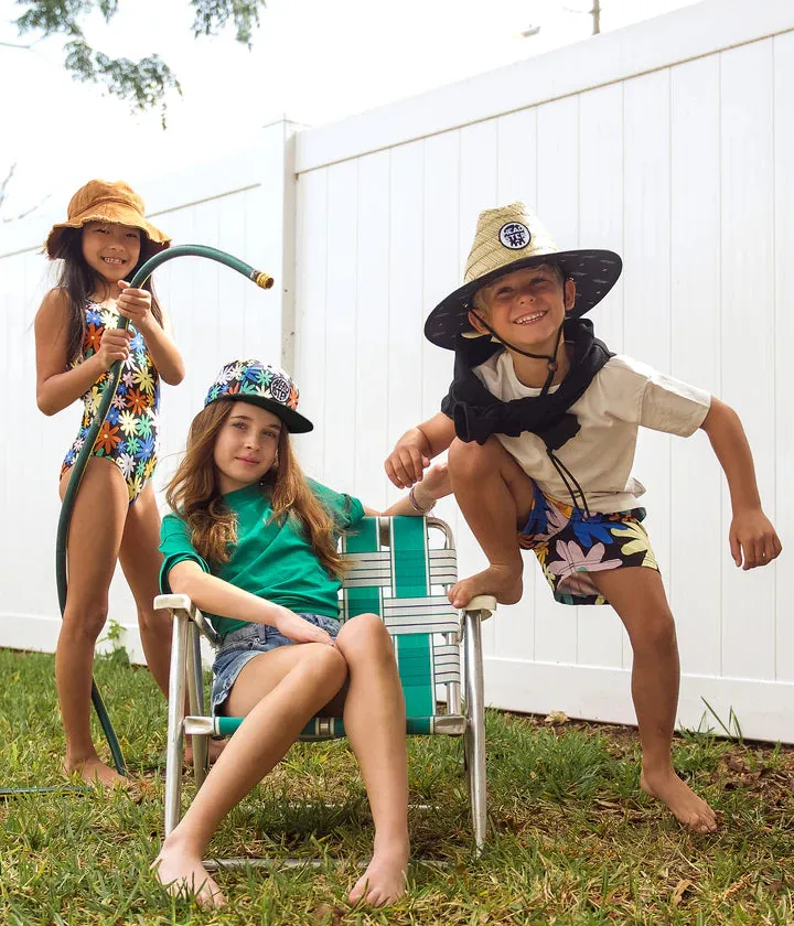 Headster Snapback - Black Backyard Meadow