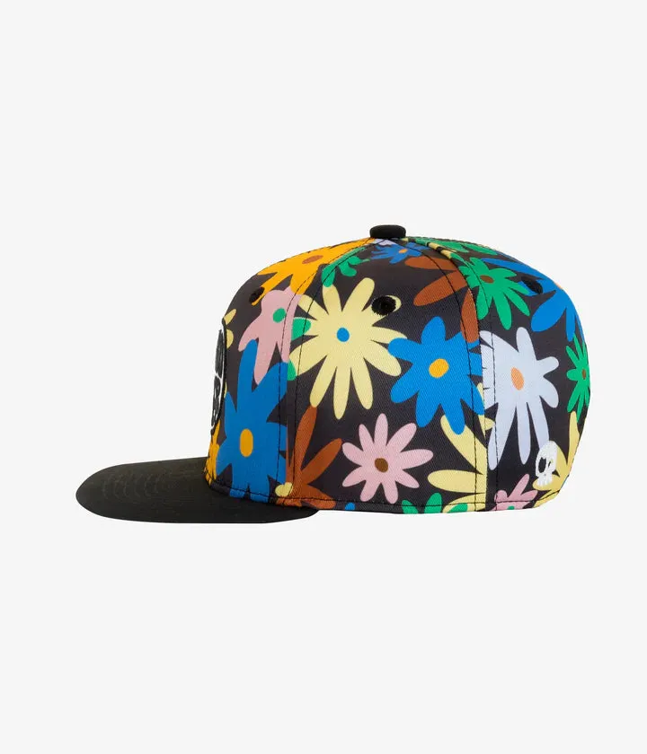 Headster Snapback - Black Backyard Meadow
