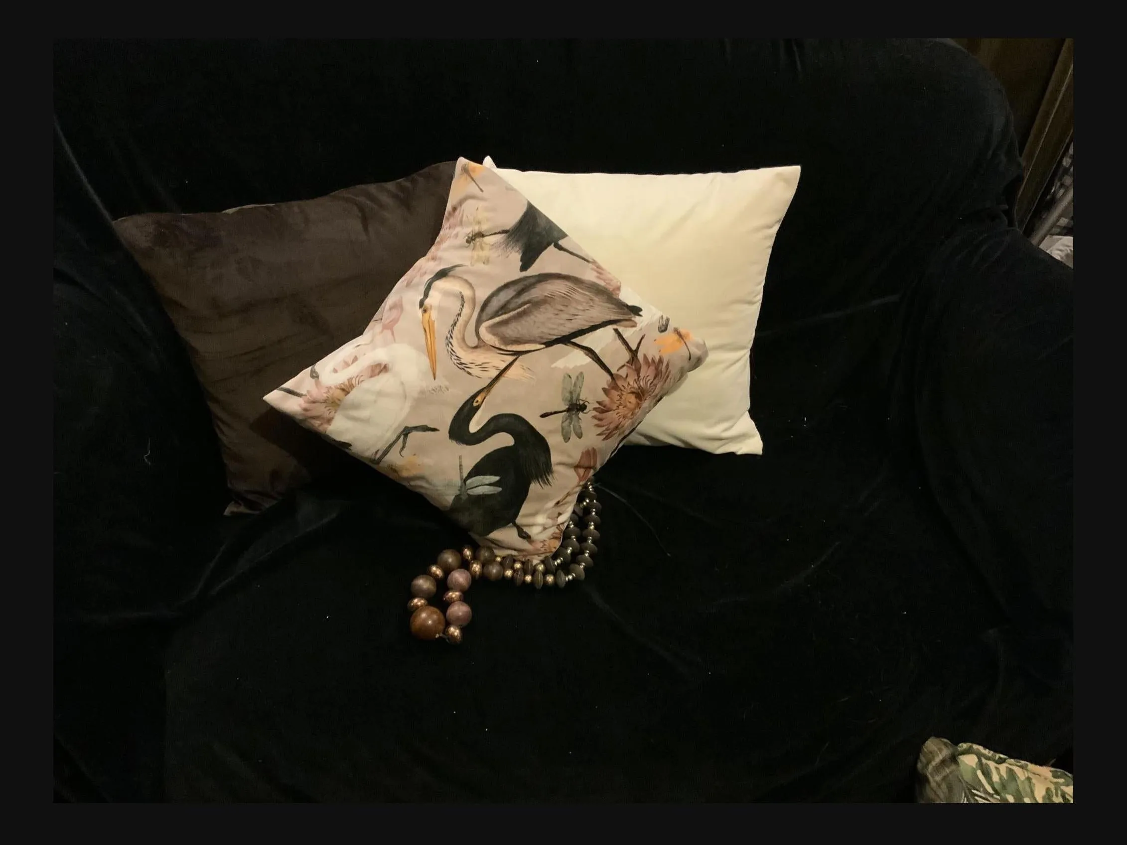 IVORY - Upholstery / Furnishing  velvet - 140  cms - 330 gsm - by Truly Sumptuou