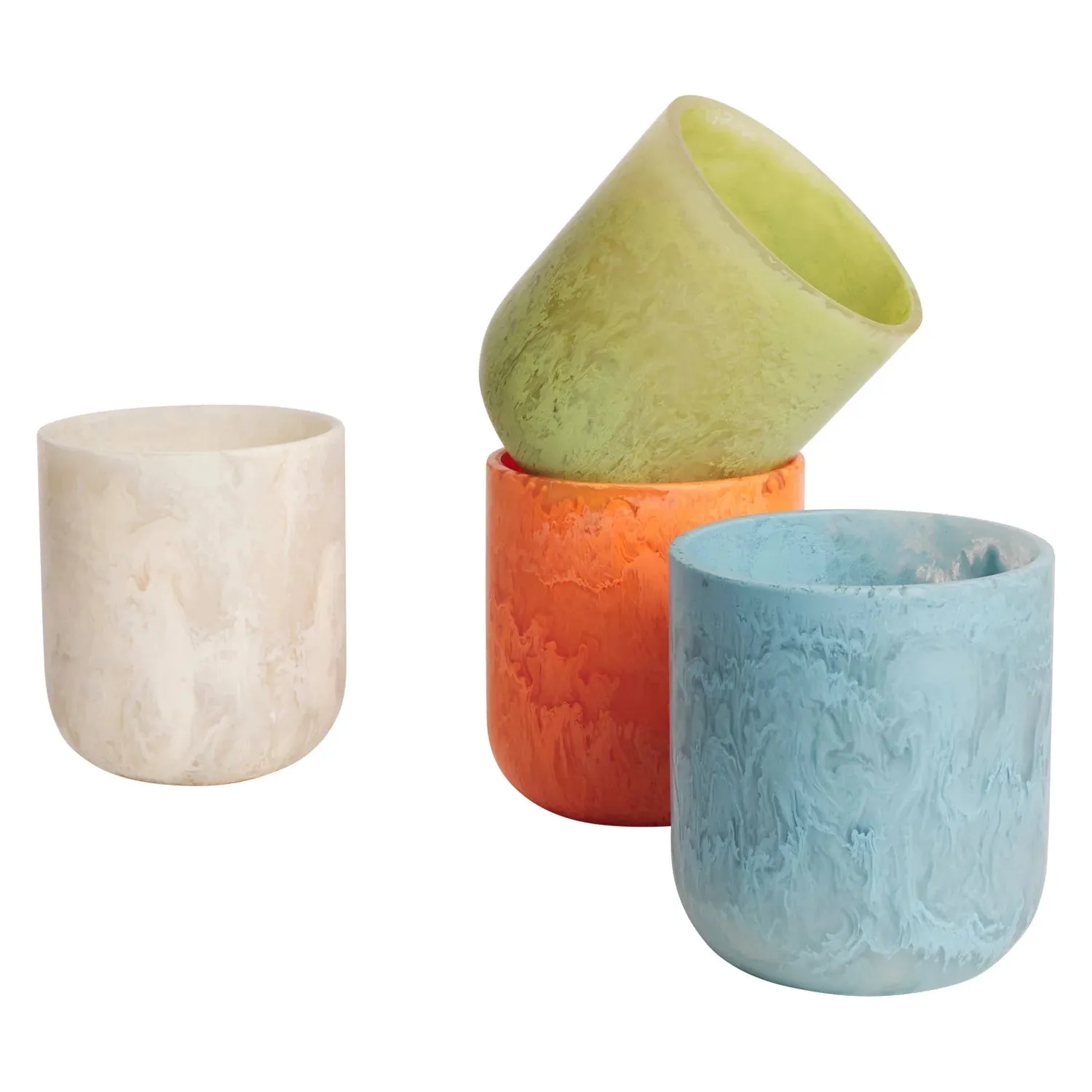 Sage x Clare Amisha Vase - Pistachio
