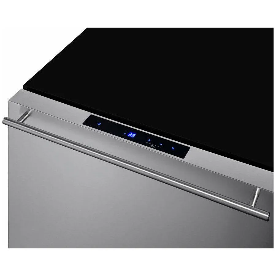 Summit 24 in. Wide 2-Drawer All-Refrigerator, ADA Compliant - ADRD241