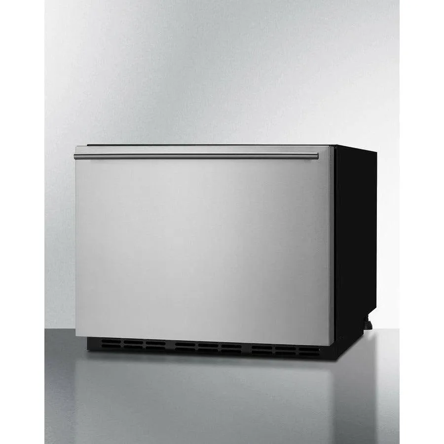 Summit 24 in. Wide Built-In Drawer Refrigerator - FF1DSS24