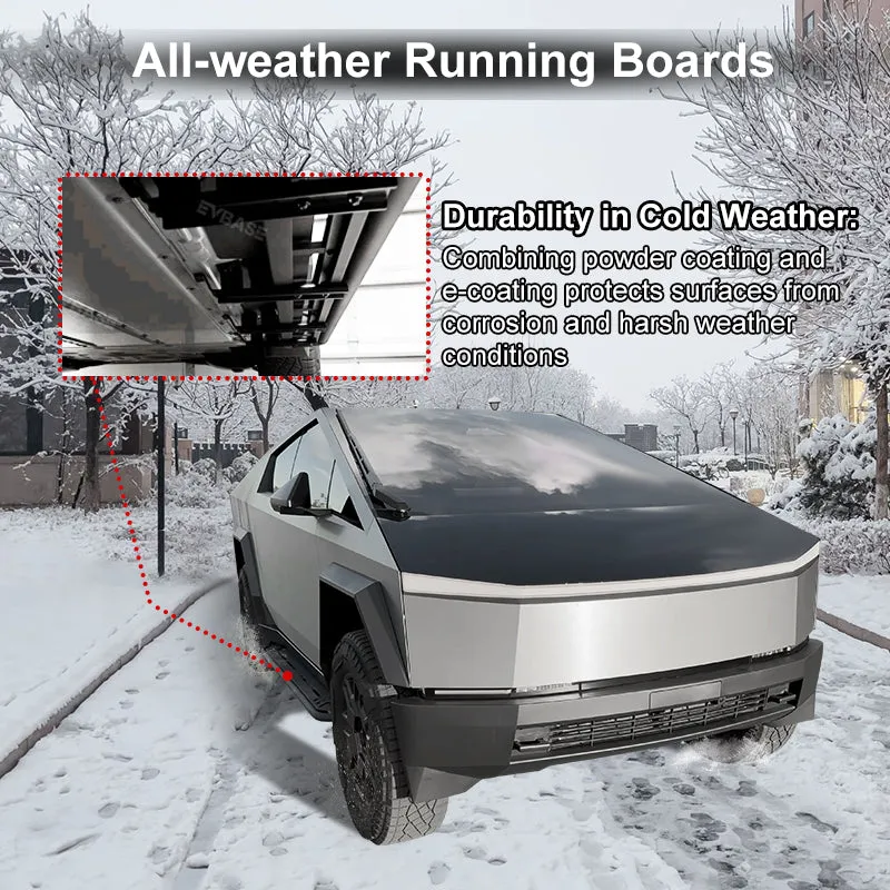 Tesla Cybertruck Running Boards Side Steps Cybertruck Exterior Accessories EVBASE