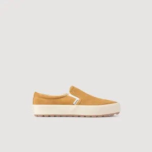 Vulca Slip-On Split Leather Slip-Ons Camel